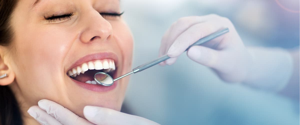 Perfectly crafted porcelain dental crown.